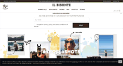 Desktop Screenshot of ilbisonte.com