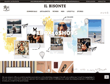 Tablet Screenshot of ilbisonte.com